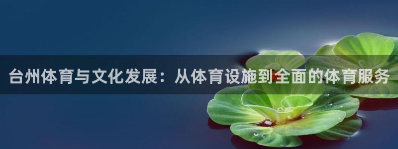 意昂3娱乐首页官网下载：台州体育与文化发展：从体育设施到全面
