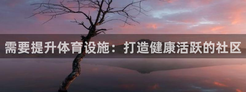 意昂3集团官网首页：需要提升体育设施：打造健康活跃的