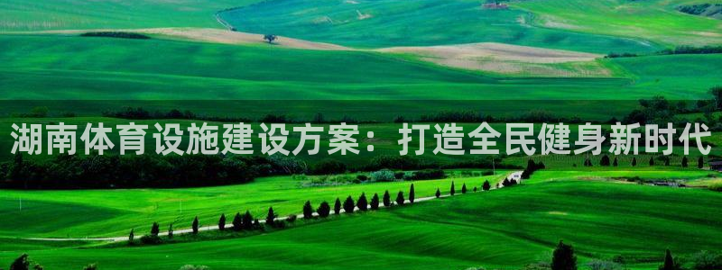 意昂体育3：湖南体育设施建设方案：打造全民健身新时代