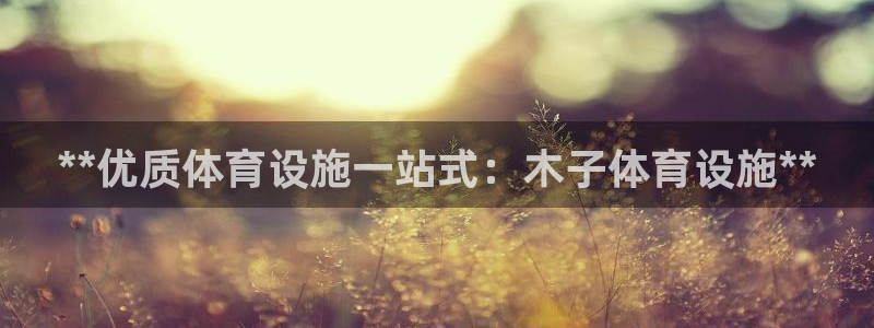 意昂3开户：**优质体育设施一站式：木子体育设施**