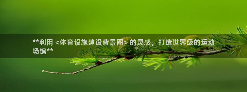 意昂体育3官方客服电话：**利用 <体育设施建设背景