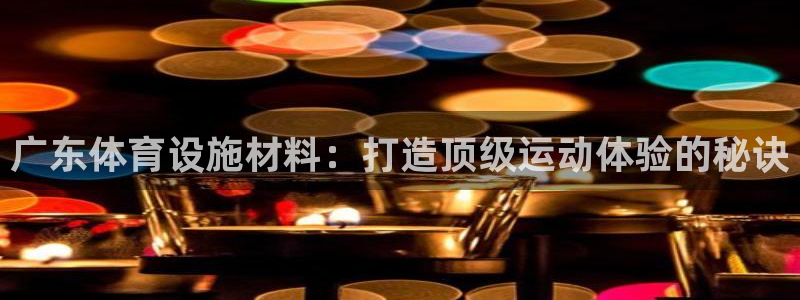 意昂3五金厂：广东体育设施材料：打造顶级运动体验的秘