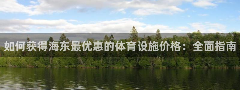 意昂集团官网：如何获得海东最优惠的体育设施价格：全面