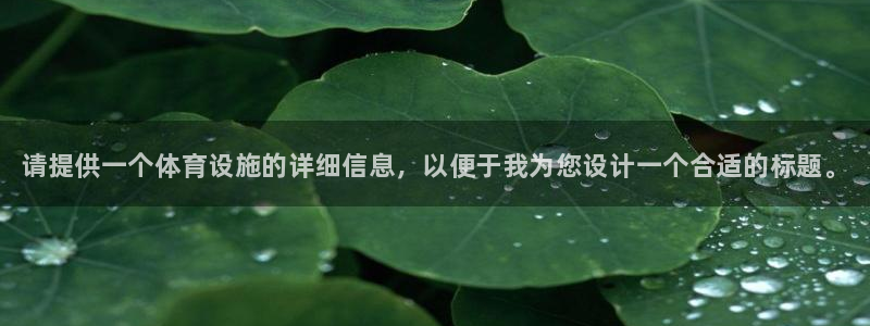 意昂3官方：请提供一个体育设施的详细信息，以便于我为